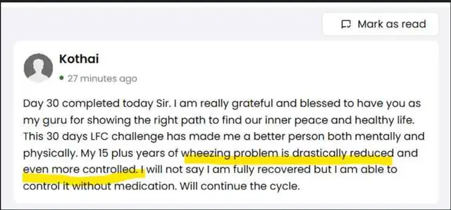 Testimonial from Kothai